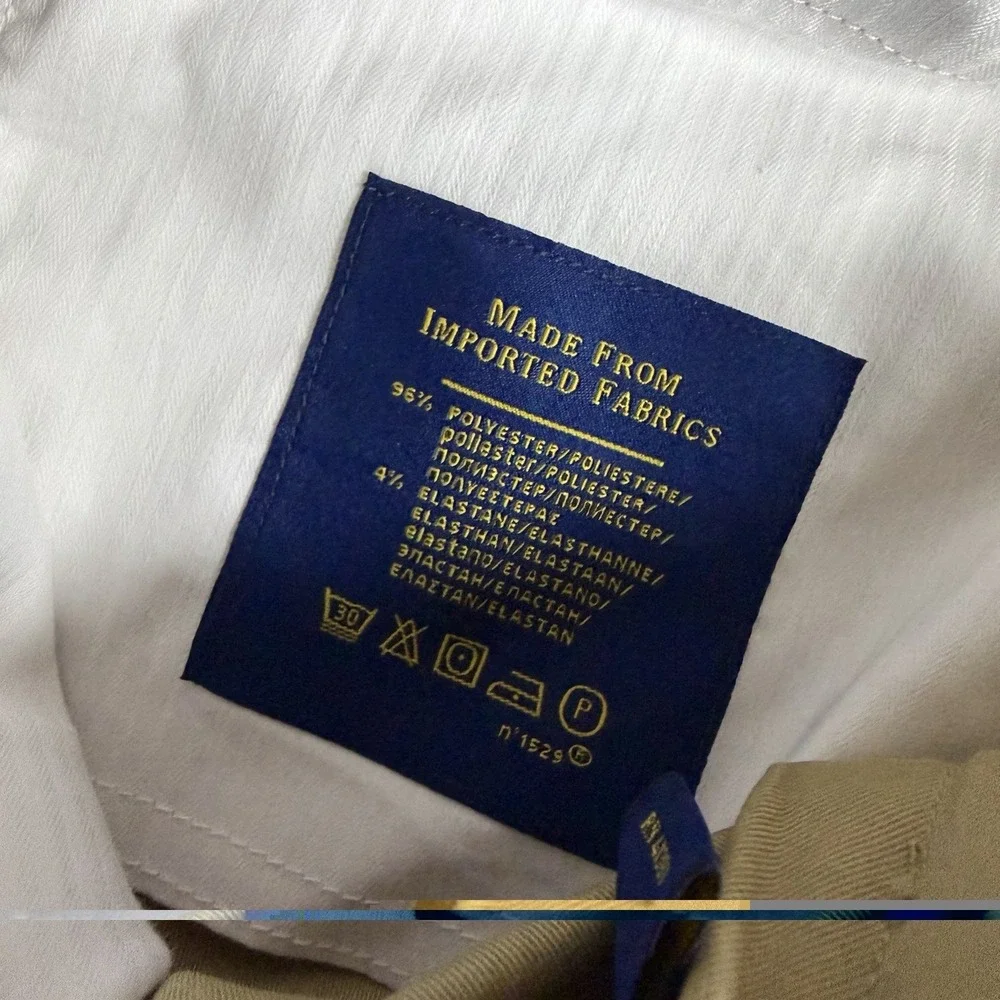 Polo‎ Ralph Lauren Performance Pants Mens 32x32 Khaki Chino Stretch Golf Preppy